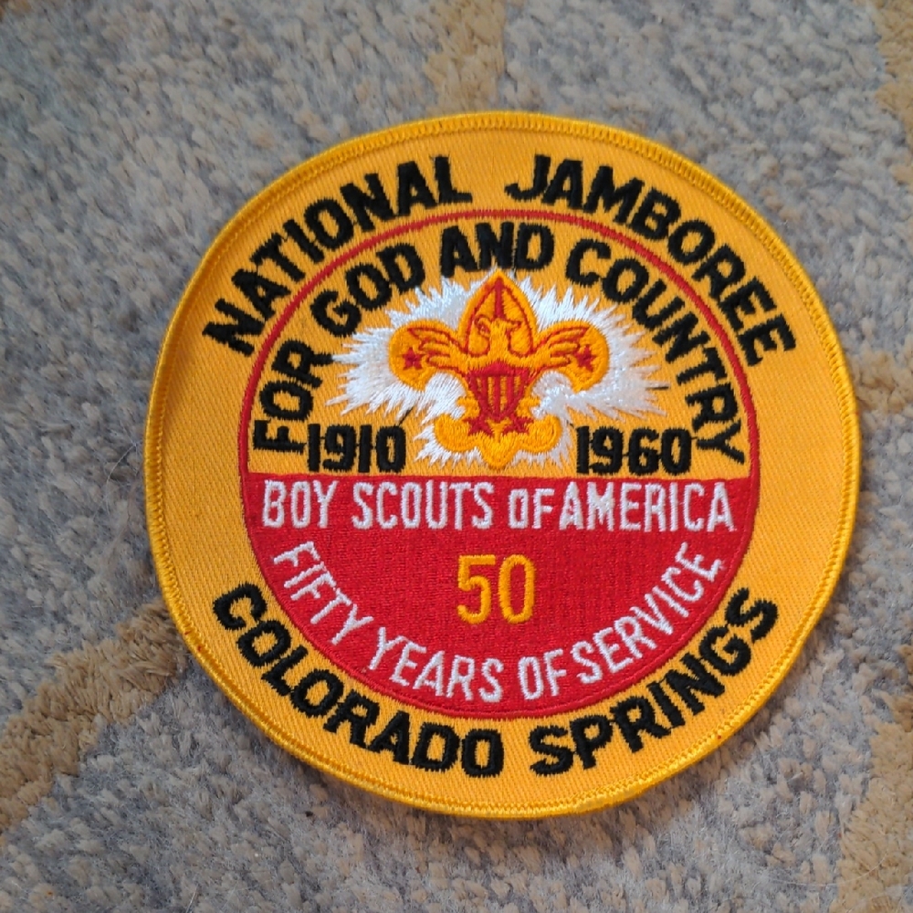 VTG Vintage Boy Scouts of America National Jamboree Patch 1910-1960